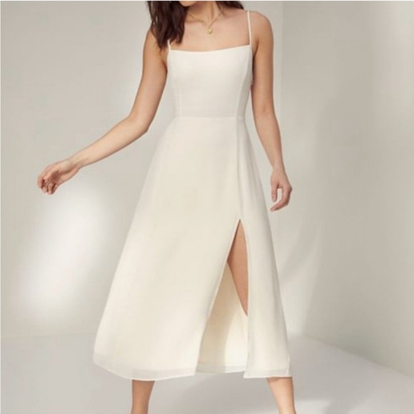 Aritzia WILFRED Destination Dress Birch Size 0 Sz 0